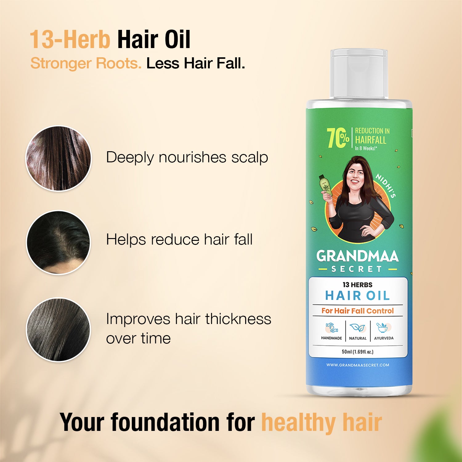 Hair Growth Trial Combo - 4pc - grandmaasecret.com
