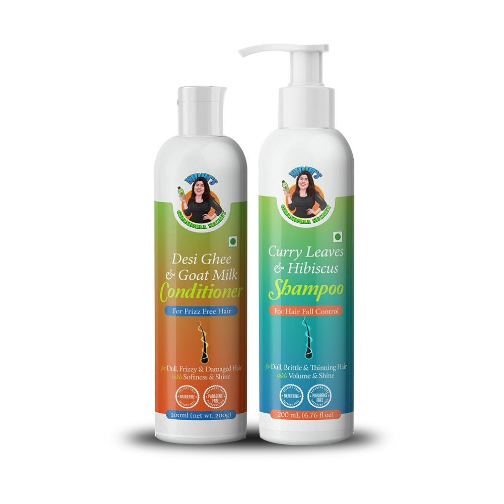Shampoo & Conditioner Combo for Hair Fall Control