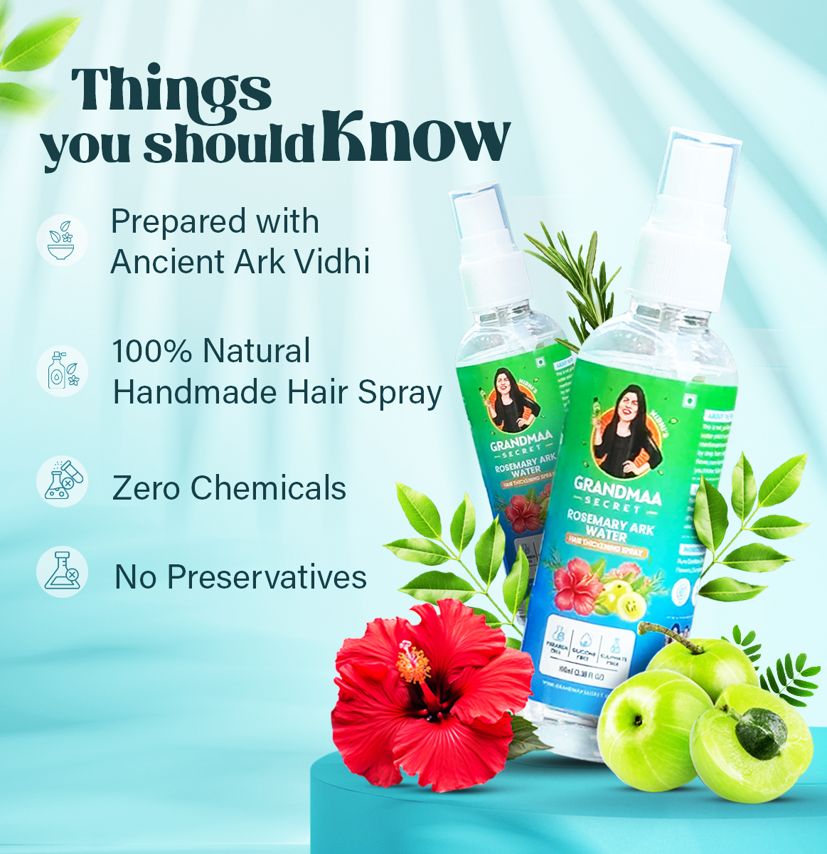 natural hair spray for healthy hair growth , chemical free hair spray , handmade hair spray for hair growth