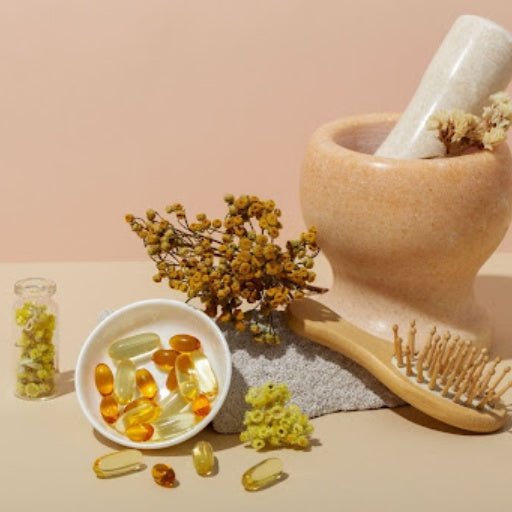 Vitamins for hair growth