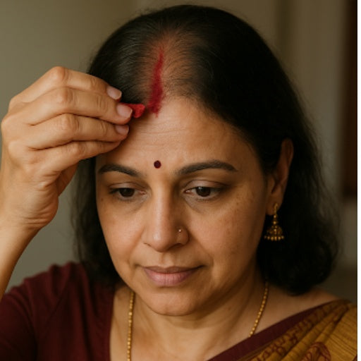 can sindoor damage scalp