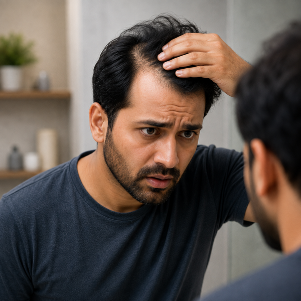 MEN (with receding hair line)