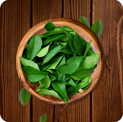 curry leaves for hair