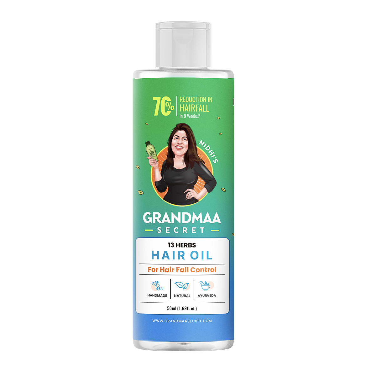 13 Herbs Hair Oil for Hair Growth and Hair Fall Control