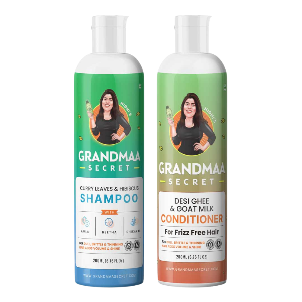 Shampoo & Conditioner Combo for Hair Fall Control